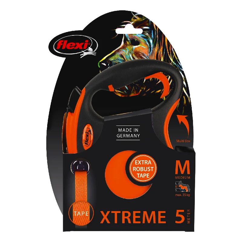 Flexi - Xtreme Retractable Tape Lead for Medium Dogs (5m)