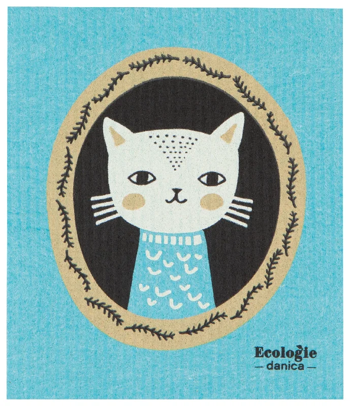 Swedish Dishcloth Picture Purrfect