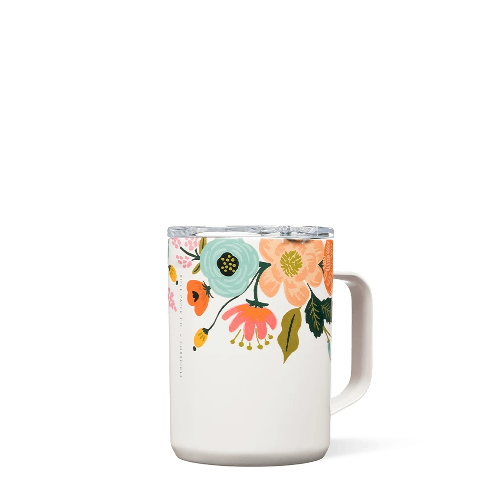 Rifle Paper Mug Cream Lively Floral