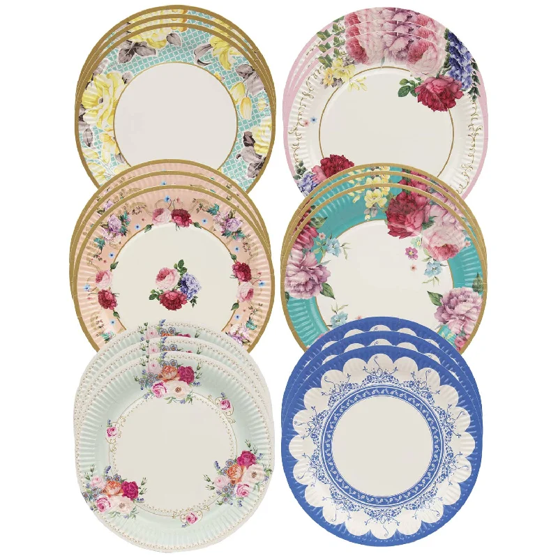 Talking Tables - Round Vintage Paper Plates