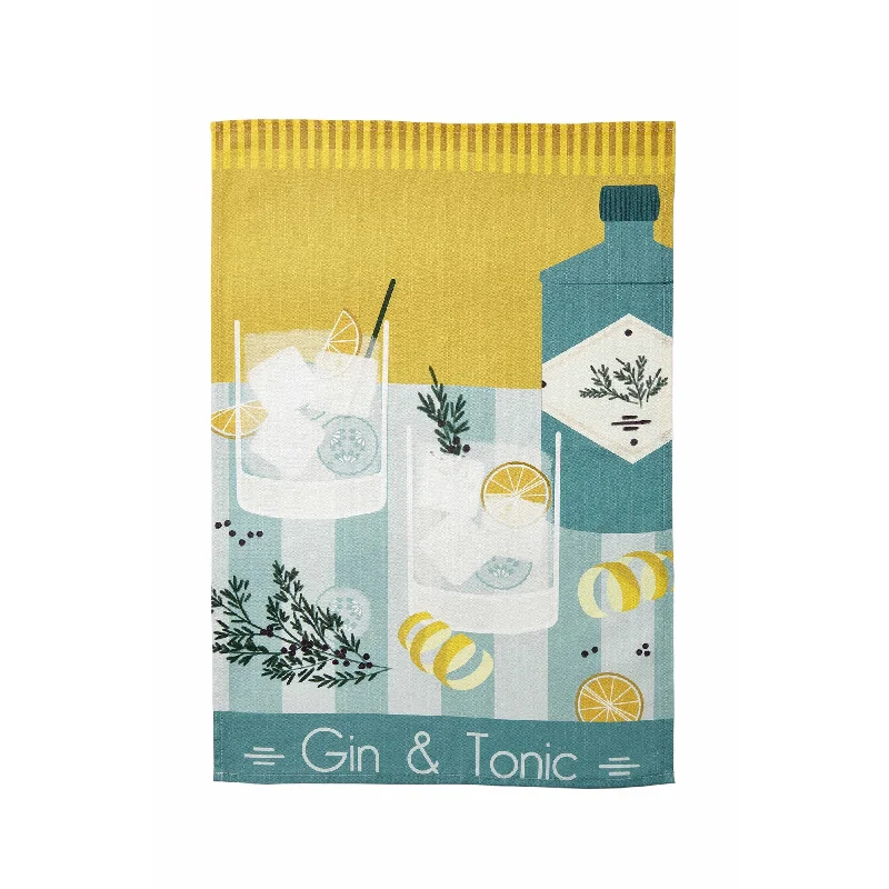 Coucke Gin & Tonic Tea Towel