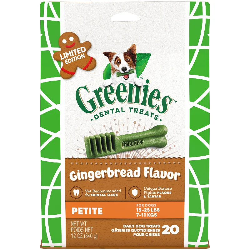 GREENIES - Gingerbread Petite Dog Treat (340g)