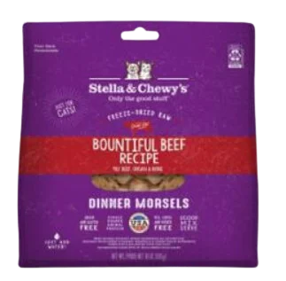 Stella & Chewy's Freeze-Dried Raw Cat Food Dinner Morsels Bountiful Beef