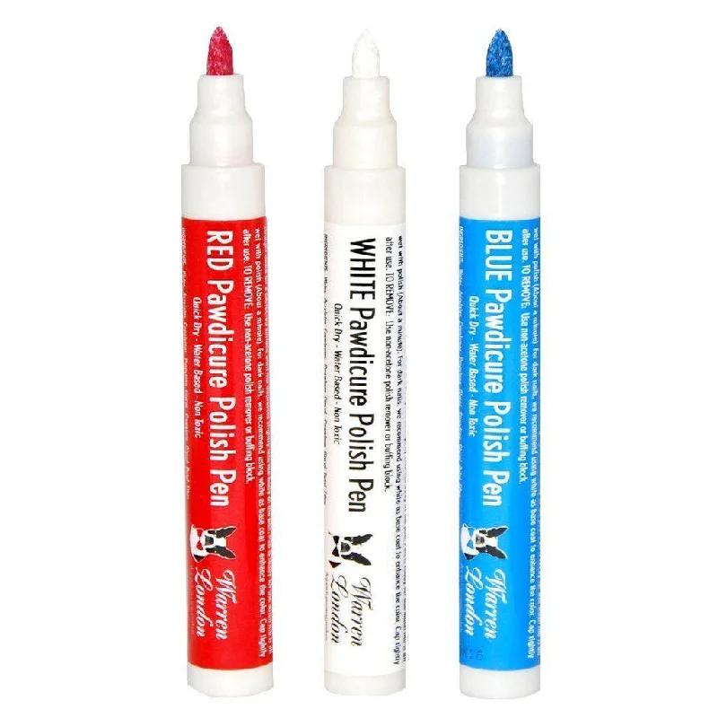 Dog Pawdicure Polish Pen USA Set