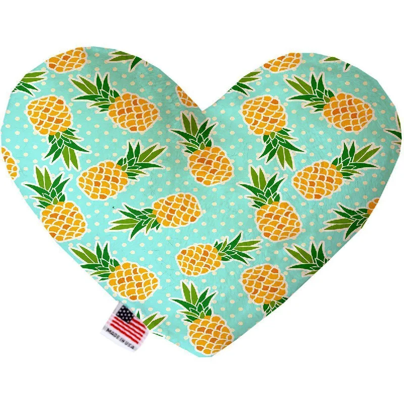 Heart Dog Toy Pineapples And Polka Dots