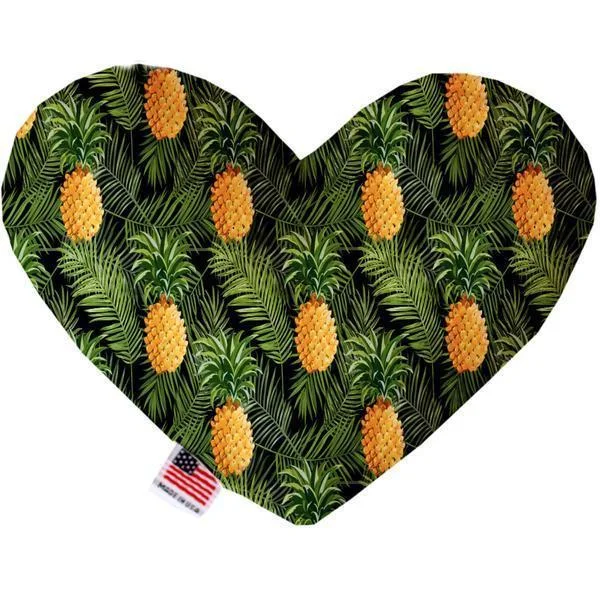 Heart Dog Toy Pineapples In Paradise