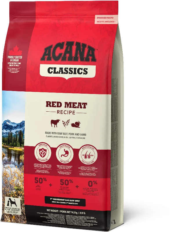 ACANA Classic Red cu Vită, Miel si Porc