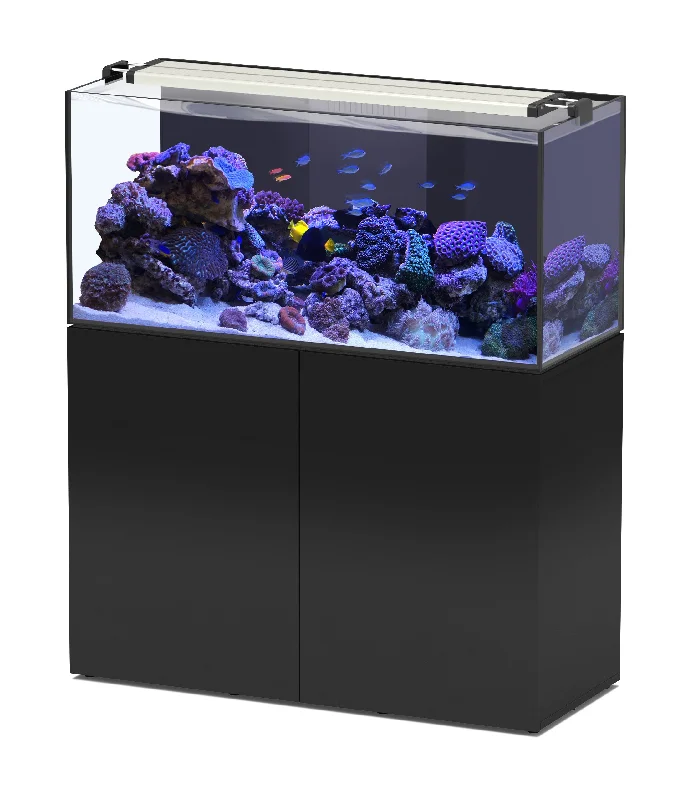 AQUAVIEW 120 AQUARIUM + CABINET 278L 2WD BLACK - 120x50x55cm