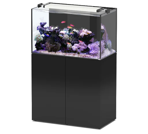 AQUAVIEW 92 AQUARIUM + CABINET 212L 2WD BLACK - 92x50x55cm