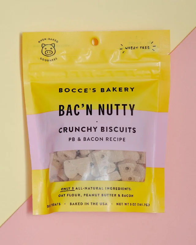 Bac N' Nutty Crunchy Dog Biscuits