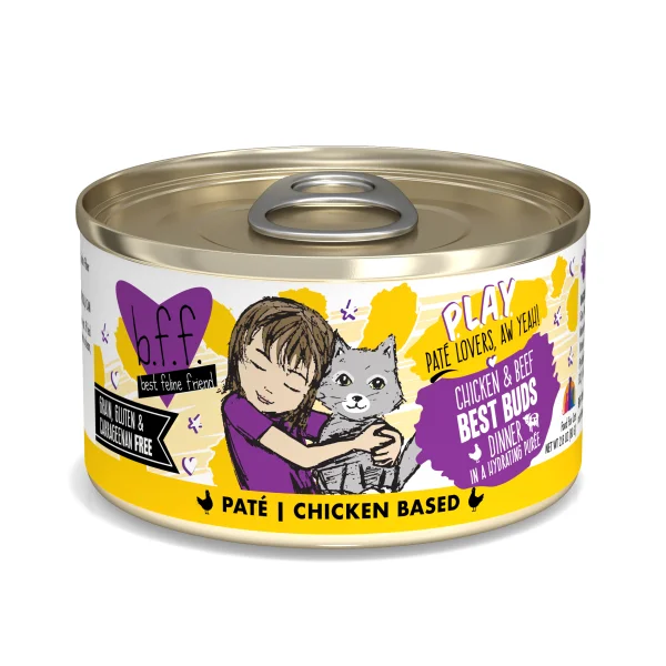 B.F.F. Best Buds Chicken and Beef Dinner Pâté, 80g (2.8oz)