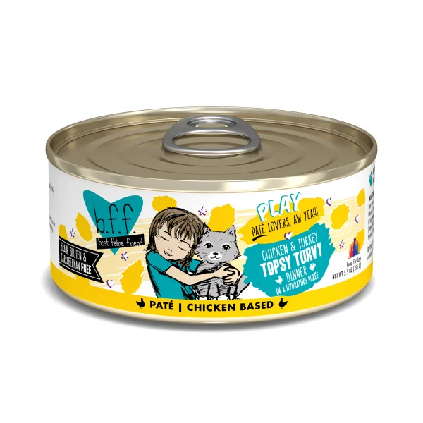 B.F.F. Topsy Turvy Chicken and Turkey Dinner Pâté, 156g (5.5oz)