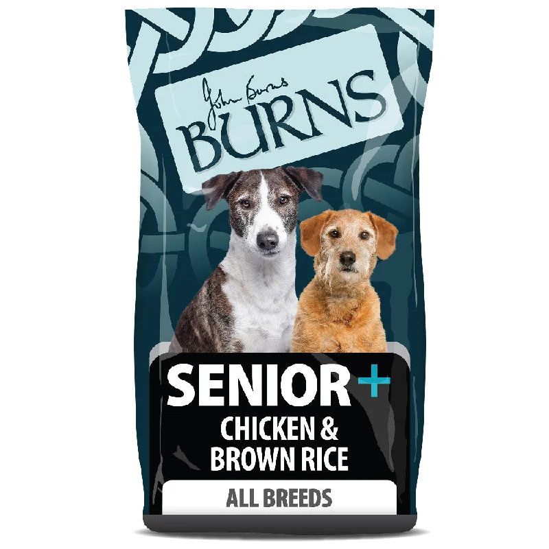 Burns Original | Holistic Gluten Free Dry Dog Food | Senior + | Chicken & Brown Rice - 2kg