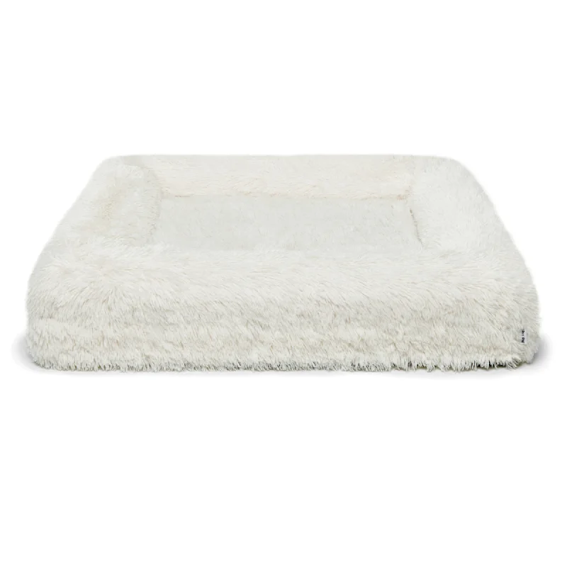 Dazy Dog Orthopaedic Memory Foam Dog Bed Cream Shag