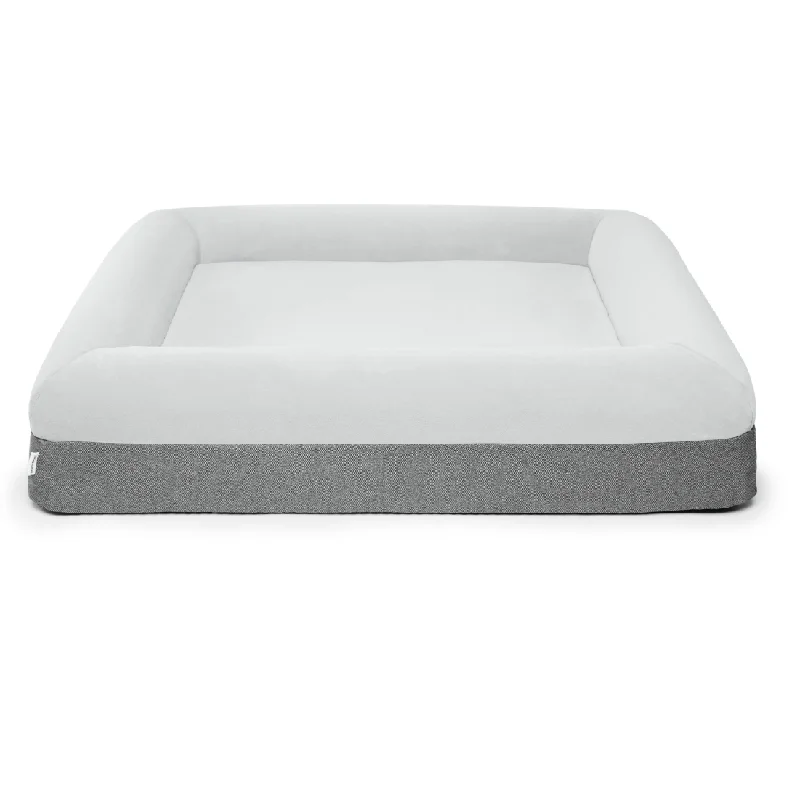 Dazy Dog Orthopaedic Memory Foam Dog Bed Grey Plush