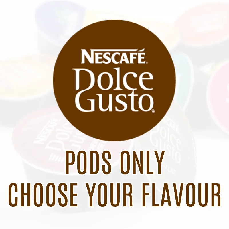 Dolce Gusto Choose Your Flavour- Pods Only