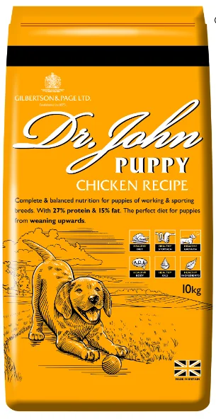 Dr John - Puppy Dog Food - 10kg