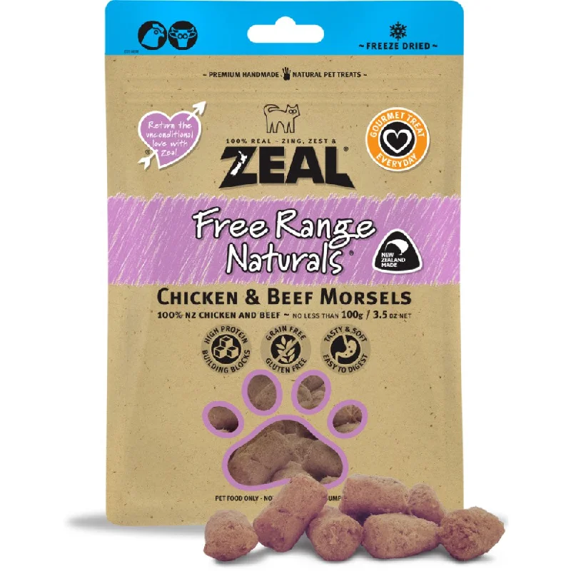 Zeal Dried Chicken & Beef (Cat)