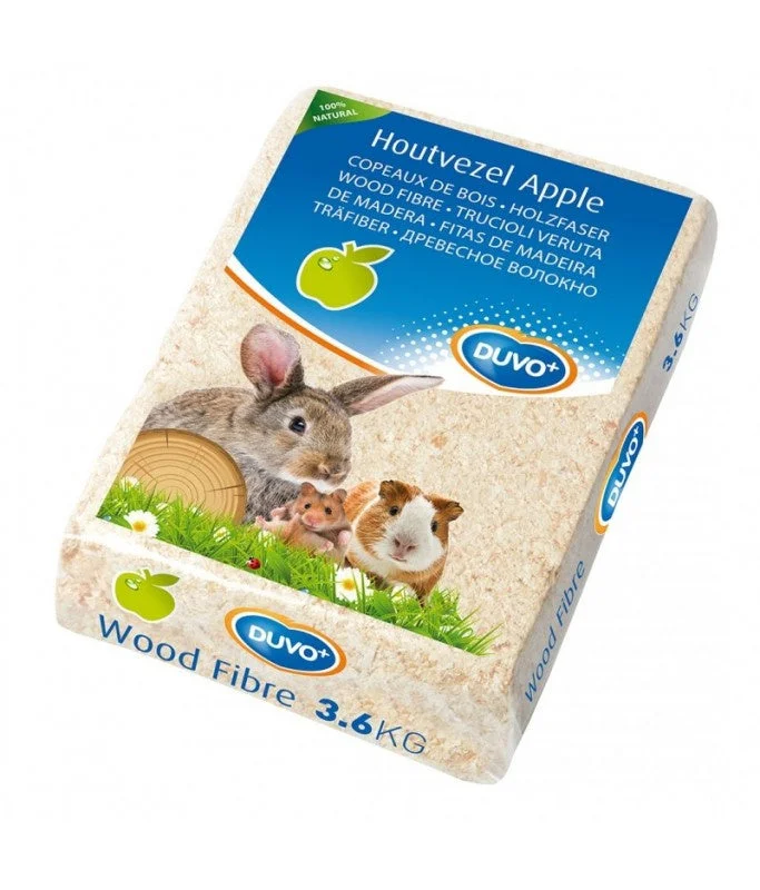 Duvo Wood Fibre - Apple scent - 3.6Kg