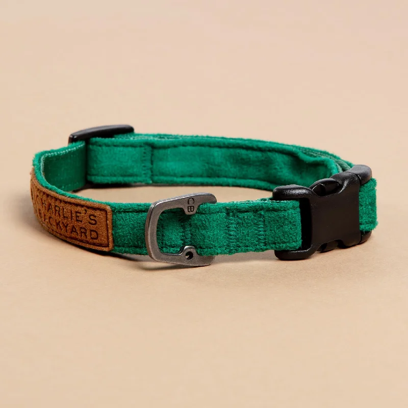 Easy Dog Collar in Green