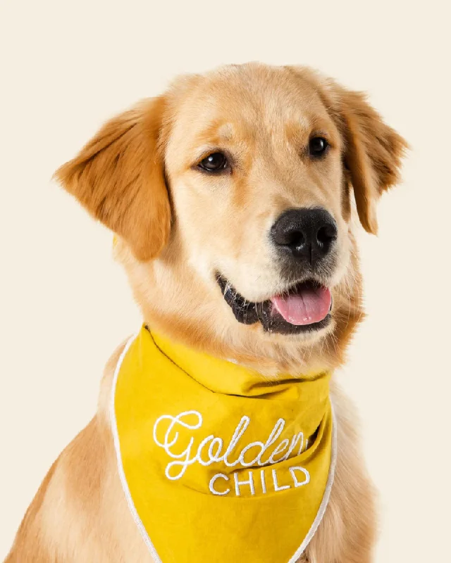 Golden Child Dog Bandana