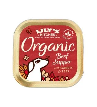 Lily's Kitchen Organic Beef Supper Wet Dog Food (150g)