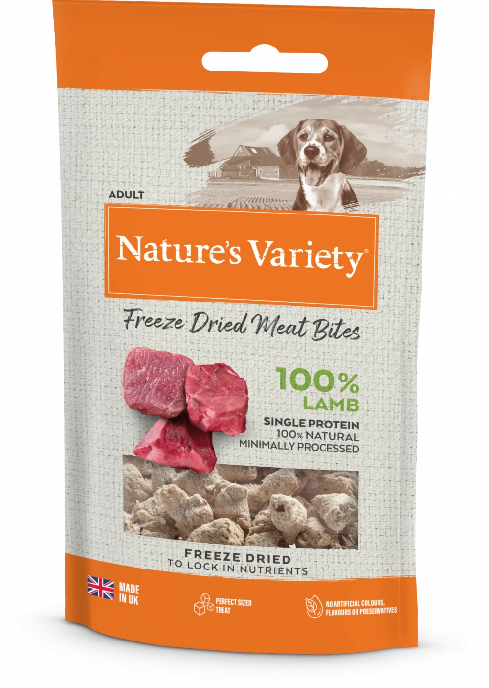 Natures Variety - Freeze Dried Meat Bites - Lamb - 20g