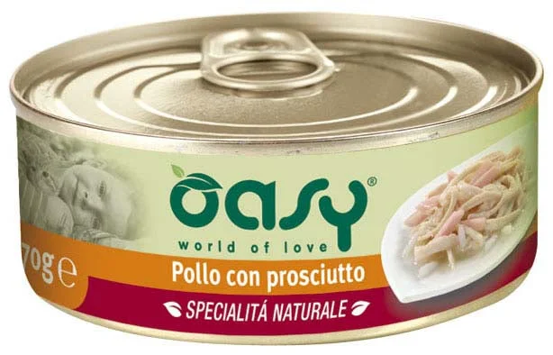 OASY Natural Range fileti, piletina sa šunkom, 150g