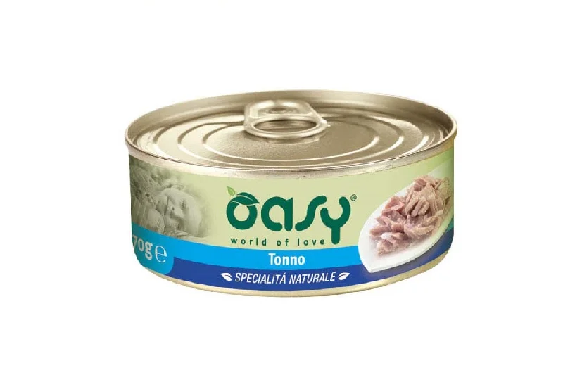 OASY Natural Range fileti, tuna, 70g