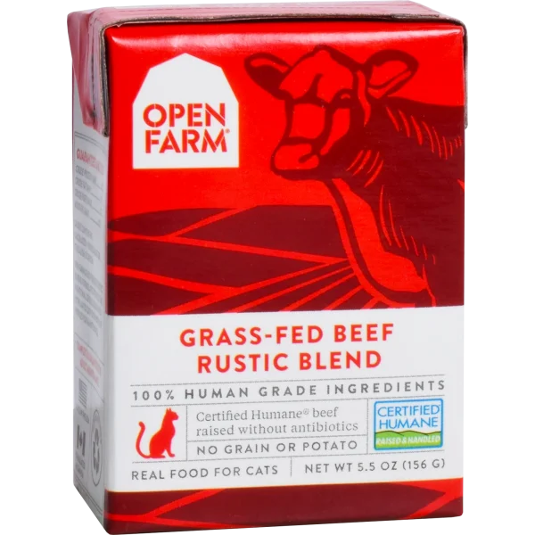 OPEN FARM Beef Rustic Blend, 156g (5.5oz)