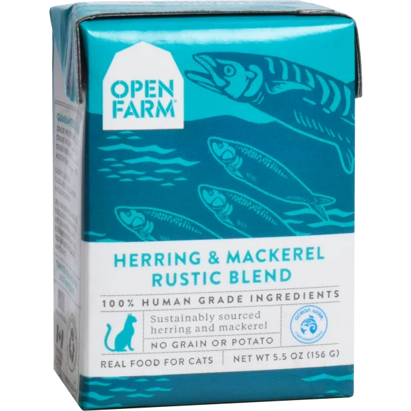 OPEN FARM Herring and Mackerel Rustic Blend, 156g (5.5oz)