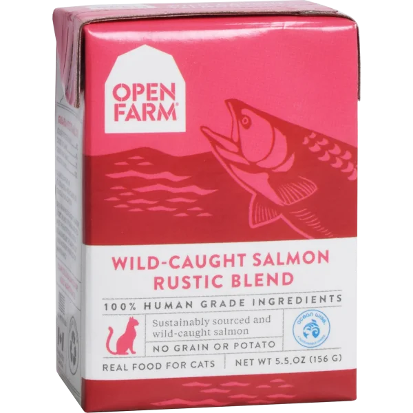 OPEN FARM Wild Caught Salmon Rustic Blend, 156g (5.5oz)