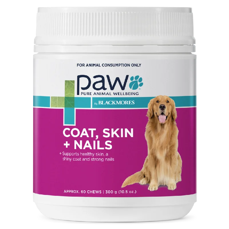 PAW By Blackmores Dog Supplement Coat Skin Nails Chews 300g