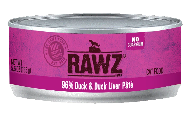 RAWZ 96%: Duck and Duck Liver Pâté, 155g (5.5oz)