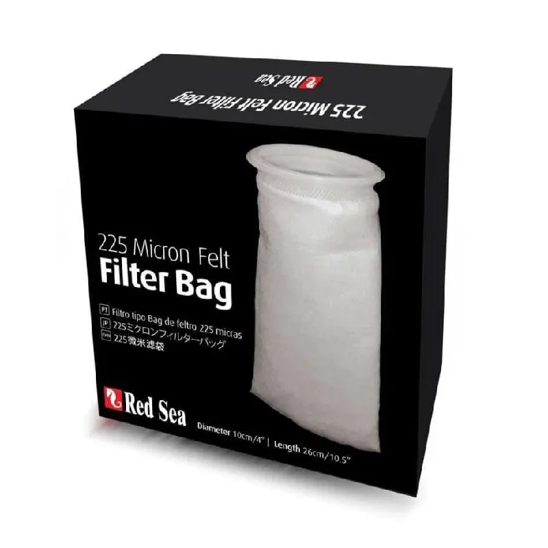 Red Sea Reefer Fine Felt Filter Socks White 4 In X 10.5 in