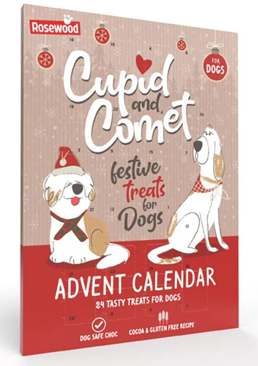 ROSEWOOD Calendar Advent de Crăciun - recompensă pentru câini 70g