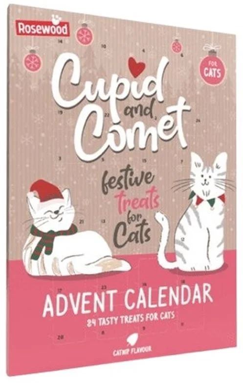 ROSEWOOD Calendar Advent de Crăciun - recompensă pentru pisici 70g