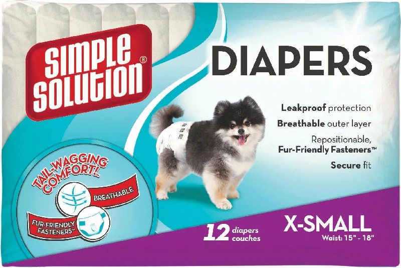 Simple Solution Disposable Diapers For Dogs