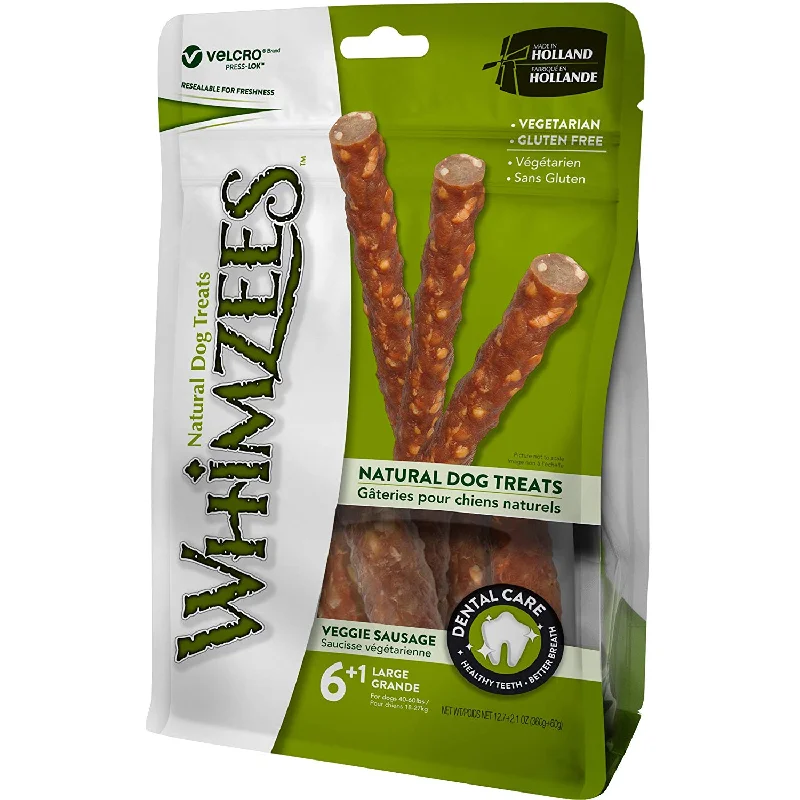 Whimzees Stix Large Mix Brown / Green / Orange