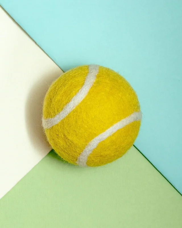 Wool Tennis Ball Dog Toy