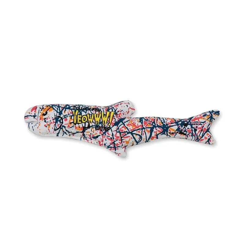 YEOWWW! Catnip Pollock Fish, 11"