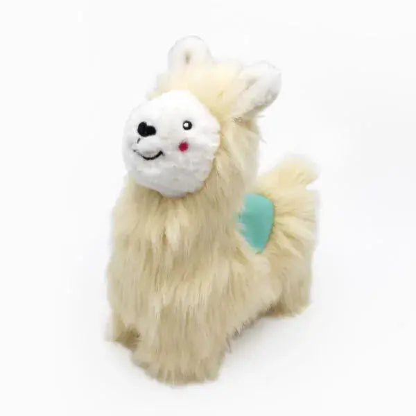 Zippy Paws Wooliez Larry the Llama Dog Toys